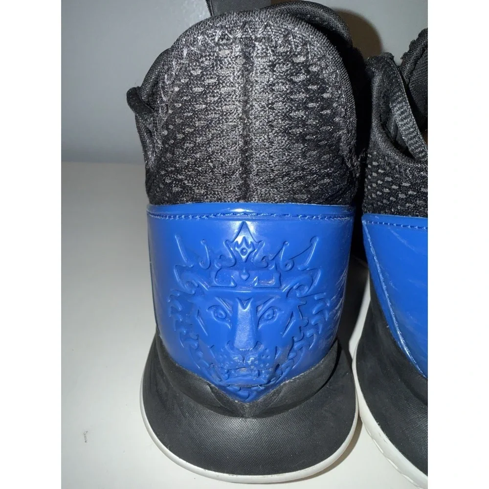 Nike LeBron Witness IV Mens Size 7.5 Black w/Blue Hyper‎ Cobalt BV7427-007 Shoes